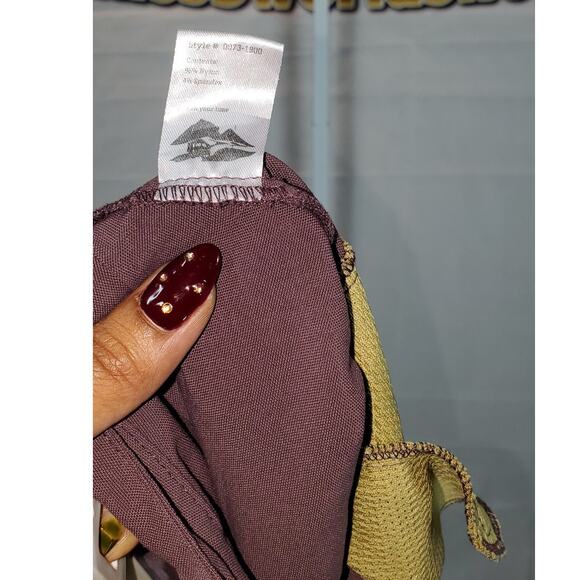 Flylow Women’s Shorts Brown Plum Size 28 - Picture 5 of 5